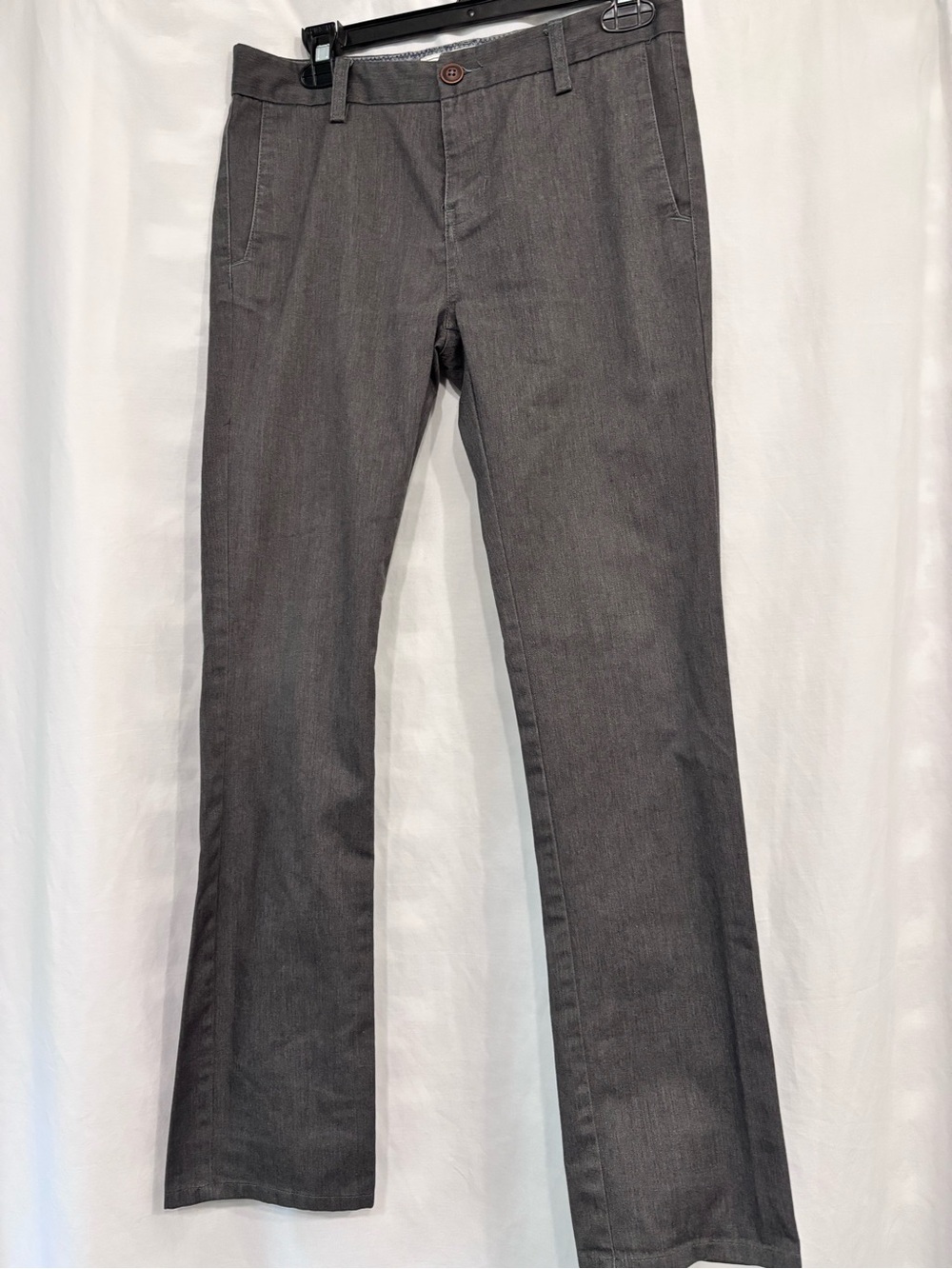 Billabong Men's Bootcut Pants in Charcoal Gray